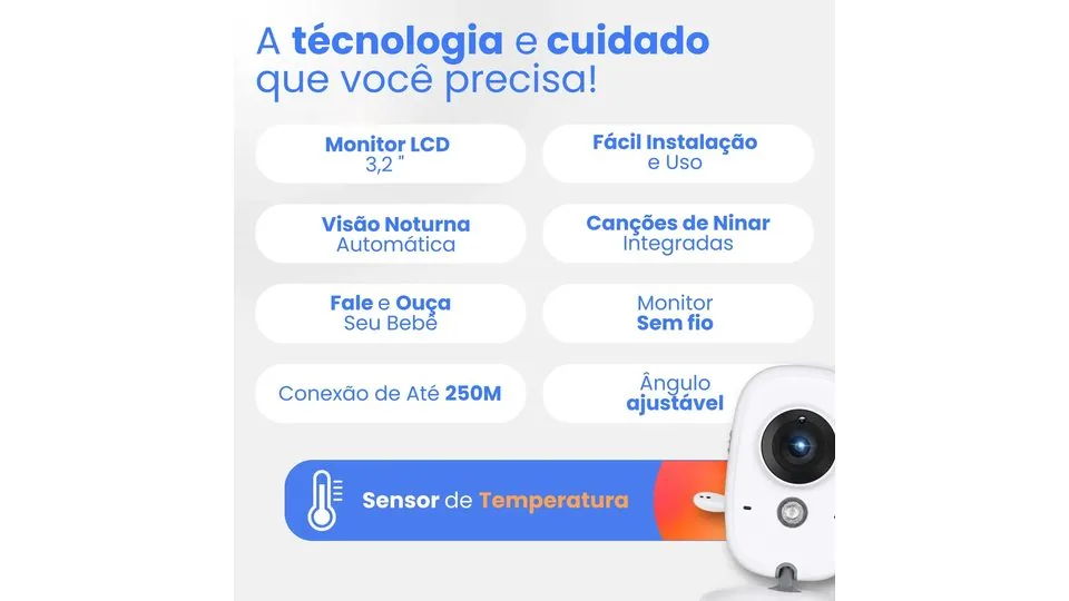 Babá com sensor de movimento/respiração — foto 3