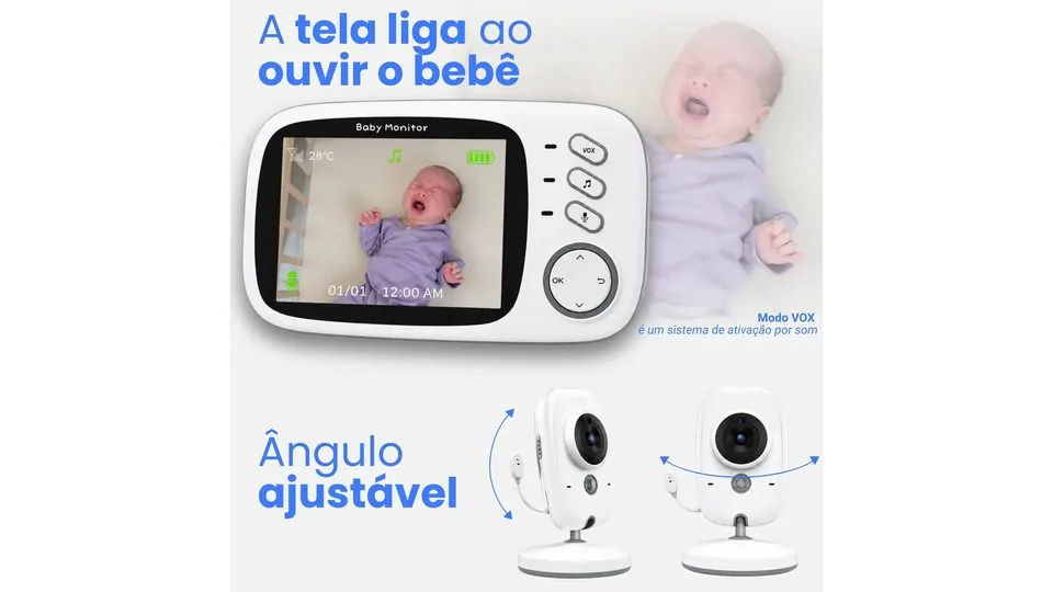 Babá com sensor de movimento/respiração — foto 5