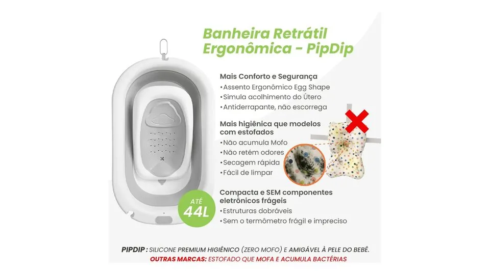 Banheira dobrável — foto 2