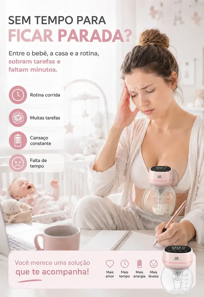 Bomba tira-leite elétrica portátil — foto 3