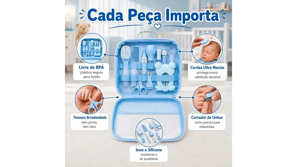 Kit completo com estojo — foto 2