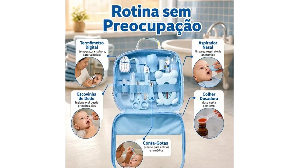 Kit completo com estojo — foto 3