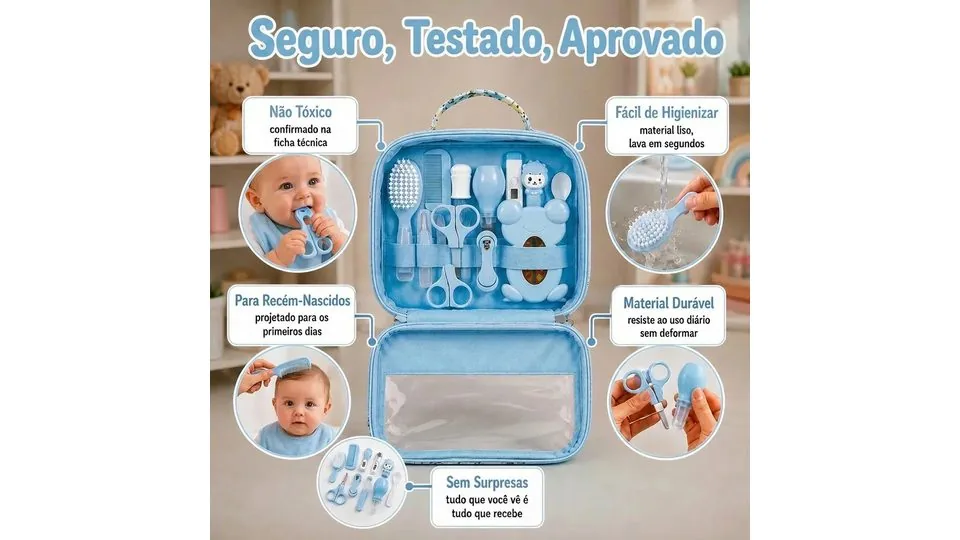 Kit completo com estojo — foto 4