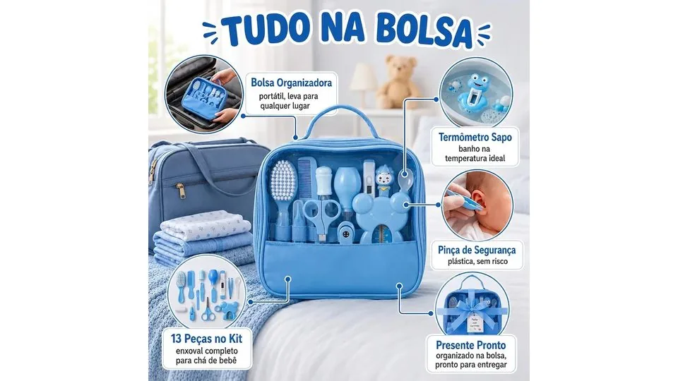 Kit completo com estojo — foto 5