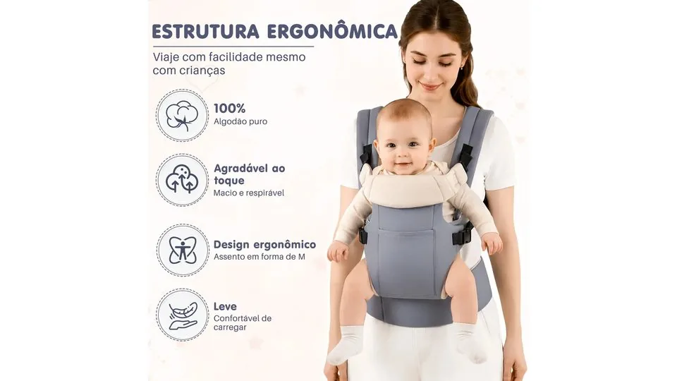 Mochila para bebê maior — foto 2