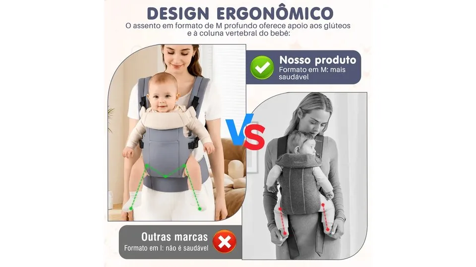 Mochila para bebê maior — foto 5